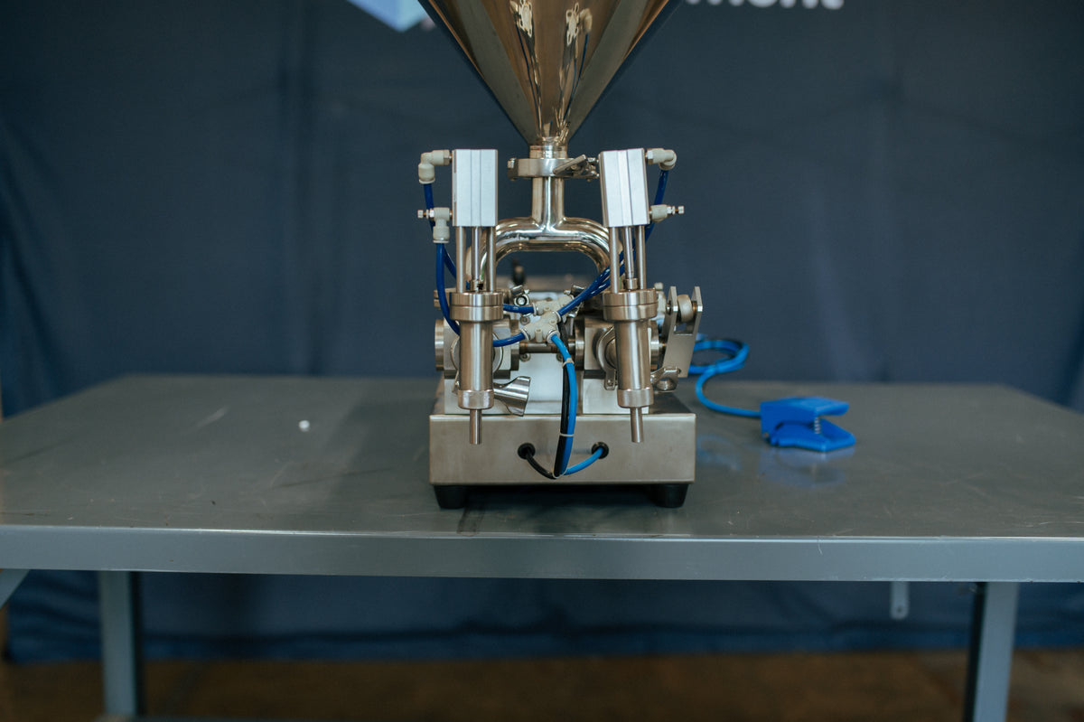 SGP Dual Head Cream & Liquid Piston Filler Machine*