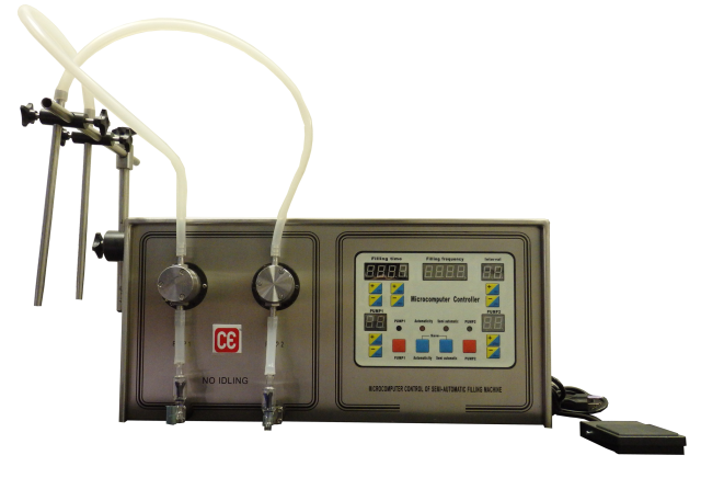 SGF-1-D Dual Head Liquid Gear Filler Machine