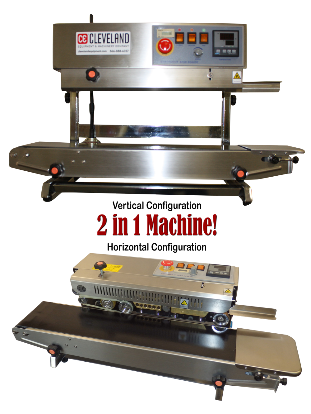 CE-2500-HVE Continuous Band Sealer