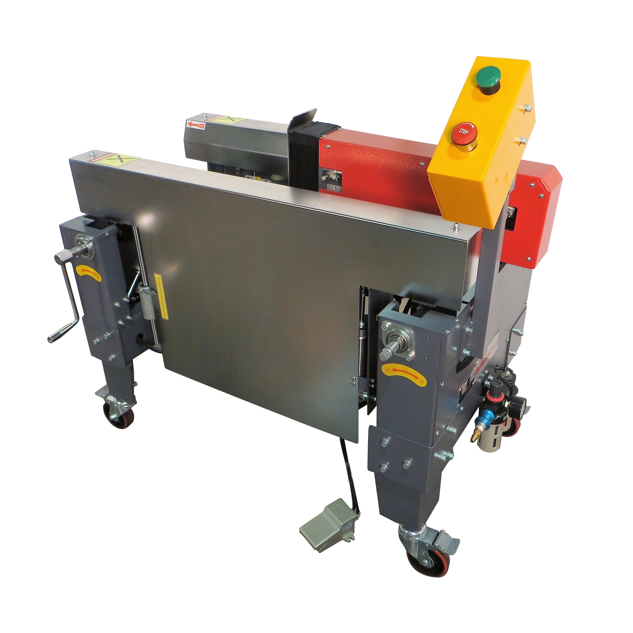 CE-563P Semi-Automatic Bottom Flap Folder-Pack Station  Machine with Automatic Pusher