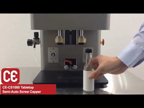 CE-CS1000 Tabletop Semi-Auto Screw Capper