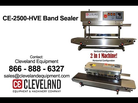CE-2500-HVE Continuous Band Sealer
