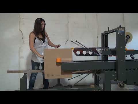 CE-653 Adjustable top and Bottom Flap Folding Sealer Machine