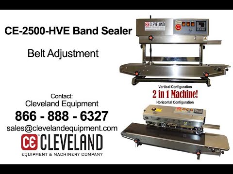 CE-2500-HVE Continuous Band Sealer
