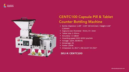 automated capsule counting equipment for nutraceutical production