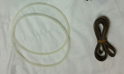 Band Kit - (10) Teflon Belts (2) Rubber Leading Belts - 2500