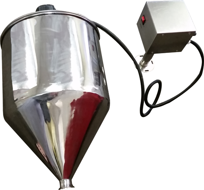 Hopper with Mixer for SGP Series, 8 gal.