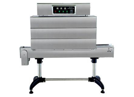CE-425 Bottle Sleeve Shrink Heat Tunnel Packaging Machine - Mesh Surface Conveyor