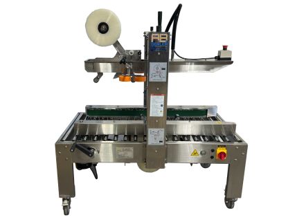 CE-662SS Stainless Steel Semi-Automatic Uniform Carton Taper Sealer Machine