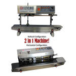 Continuous Band Sealer with Ink Wheel