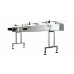 12"W Inline Conveyor with Plastic Table Top Belt - 12ft L