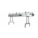 7.5"W Inline Conveyor with Plastic Table Top Belt - 12ft L