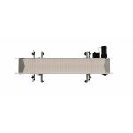 12"W Inline Conveyor with Plastic Table Top Belt - 6ft L