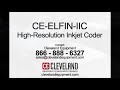CE-ELFIN-IIC High Resolution Inkjet Coder